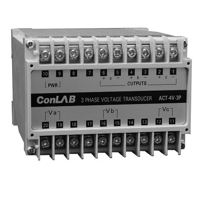ACT-4I-3P/ACT-4V-3P  3-phase current/voltage transducer